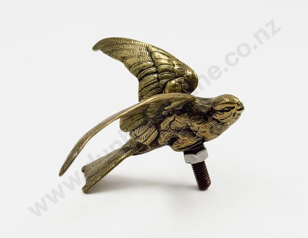 1927–1929 Austin 7/Swift Swallow Mascot together with Replica Swift Instruction Manual Image 1++