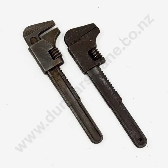 Two Vauxhall Branded Adjustable Spanners