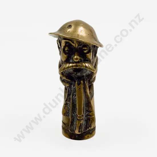 Small Size 'Old Bill' Bronze Mascot