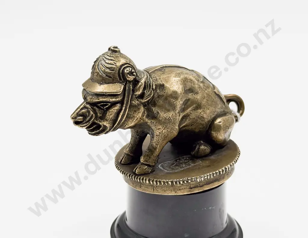 Reproduction C1910 Kaiser Pig Mascot Image 1++