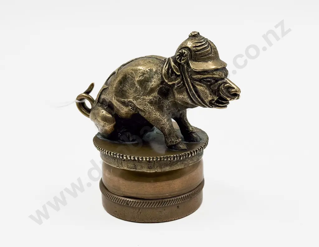 Reproduction C1910 Kaiser Pig Mascot Image 1++