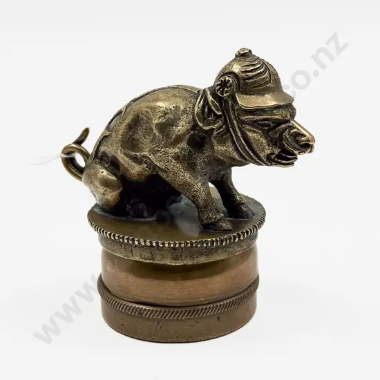 Reproduction C1910 Kaiser Pig Mascot