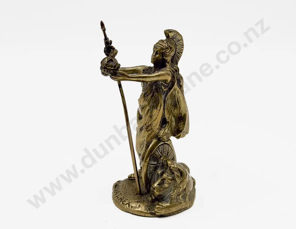 C1910 Vivat Rex - Britannia Car Mascot Image 1++