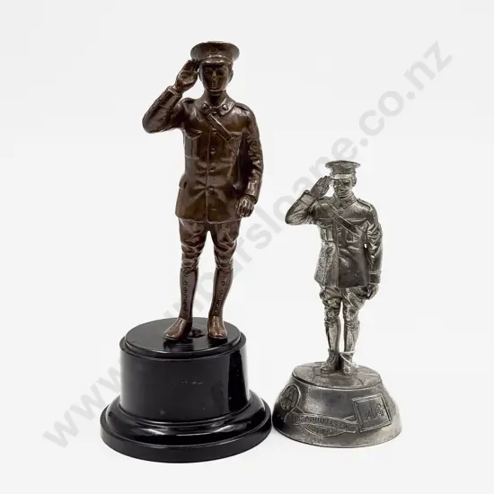 AA Saluting Man Car Mascot