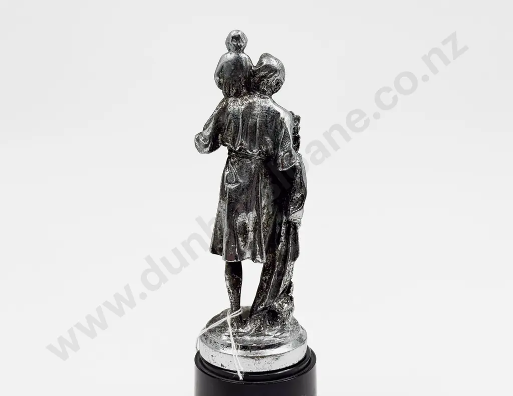 C1920s-1930s St Christopher Car Mascot Image 1++