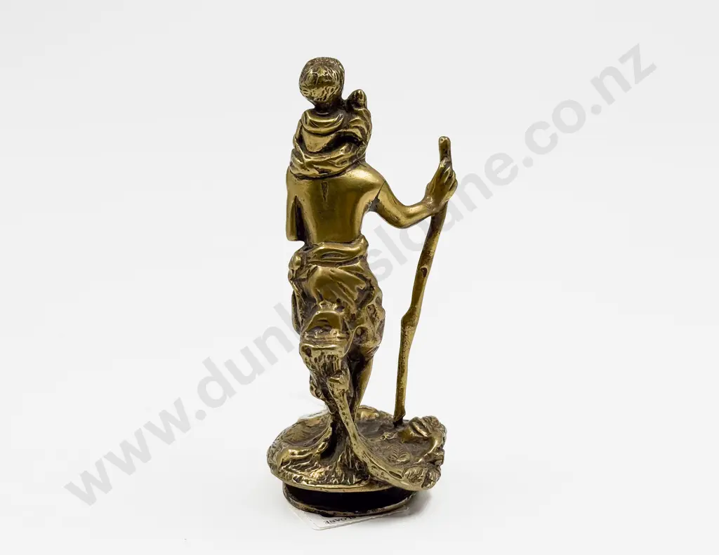 Vintage St Christopher Car Mascot Image 1++