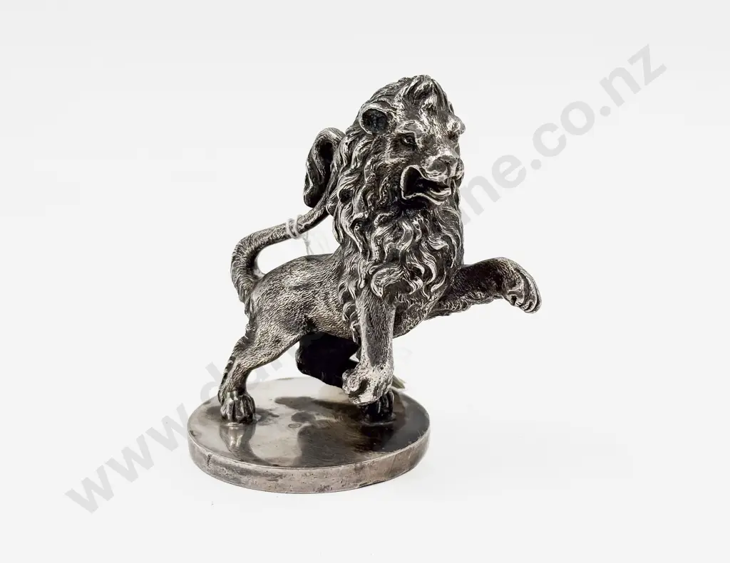 Louis Lejeune Style Lion Rampant Hood Ornament Image 1++