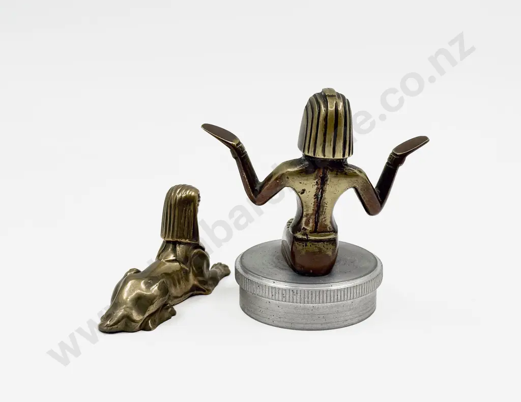 Egyptian Female Pharaoh Car Mascot/Ornament and Sphinex Image 1++