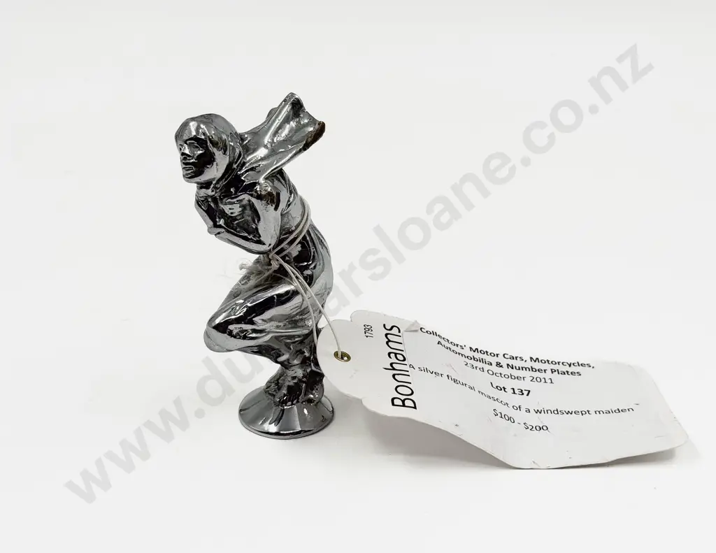 Figural Mascot of a Windswept Maiden Image 1++