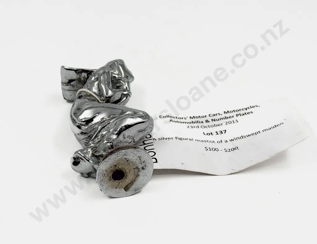 Figural Mascot of a Windswept Maiden Image 1++