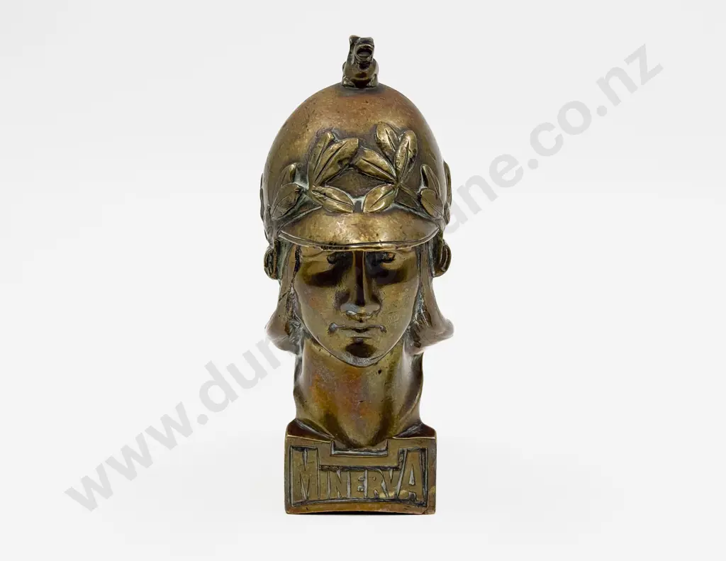 C1920's Minerva Car Mascot by Pierre de Soete of Belgian Image 1++