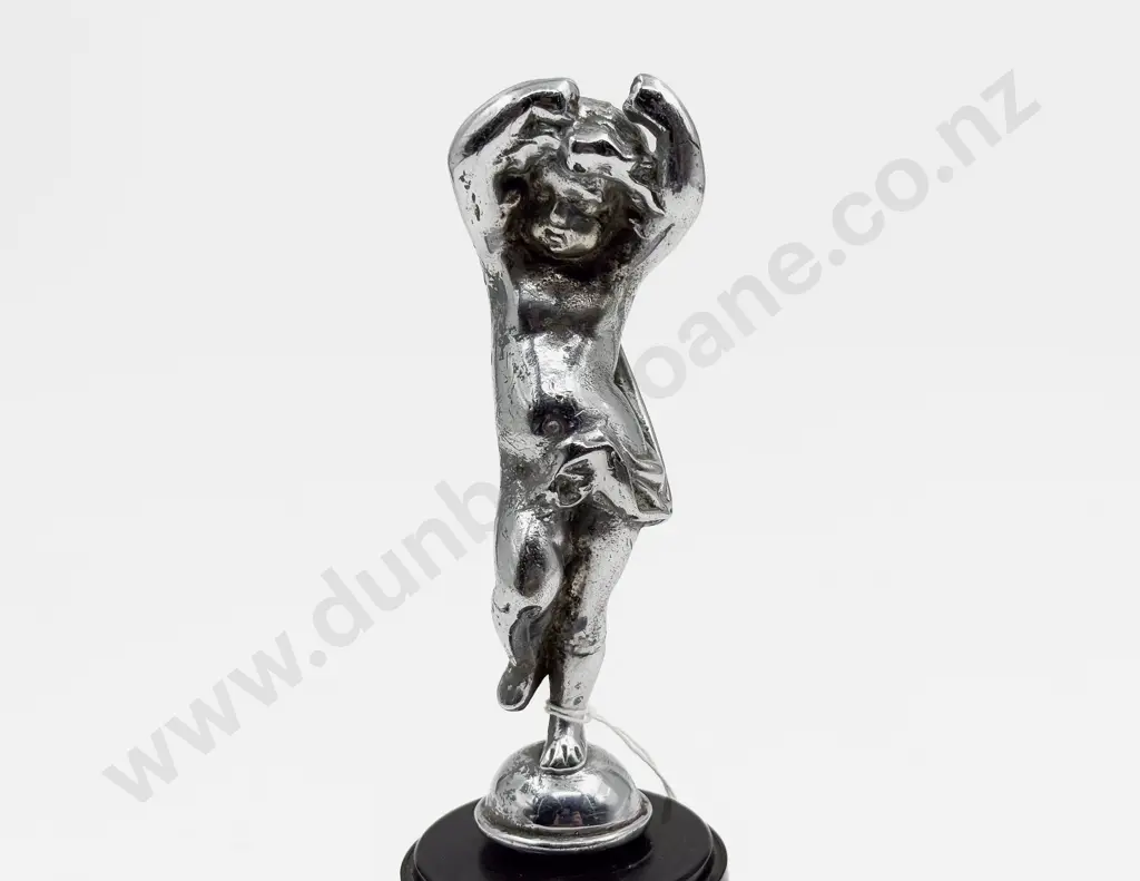 Vintage Cherub Car Mascot Image 1++