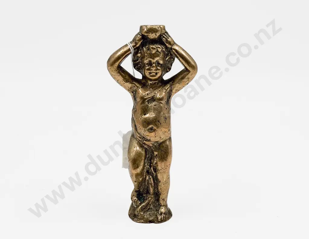 Vintage Cherub Car Mascot/Ornament Image 1++