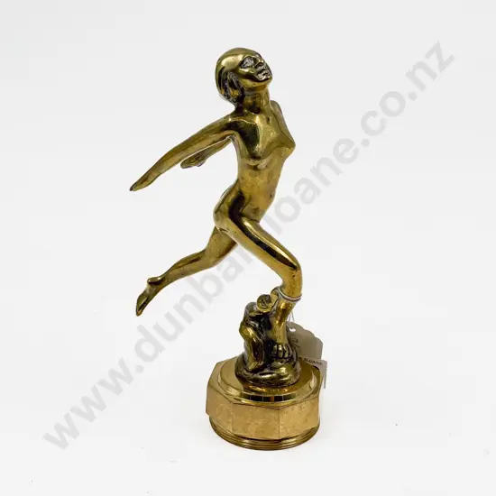 A E LeJeune Reproduction Speed Nymph Car Mascot