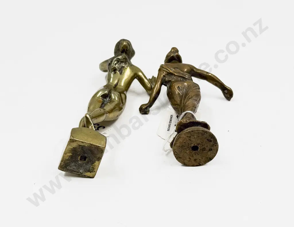 Vintage Speed Nymph and Draped Maiden Car Mascots Image 1++