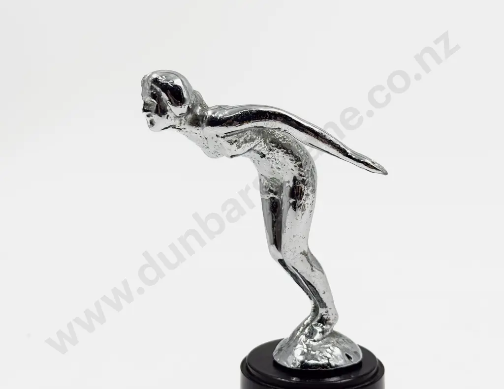 Vintage Speed Nymph Car Mascot Image 1++