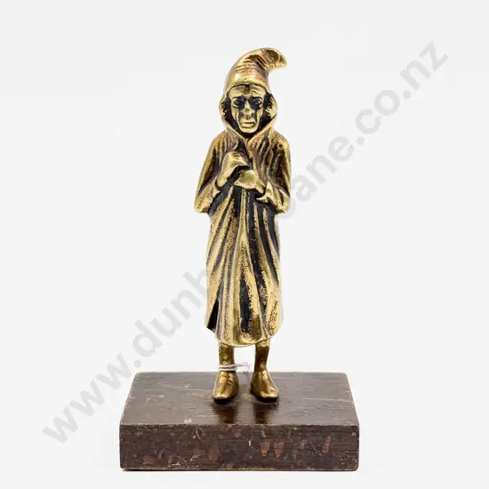 Dickens Scrooge Figure Car Mascot/Ornament