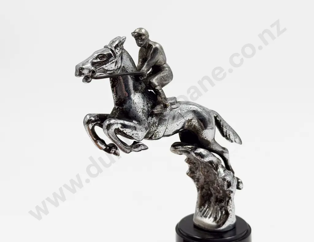 Desmo Horse and Jockey Car Mascot Image 1++
