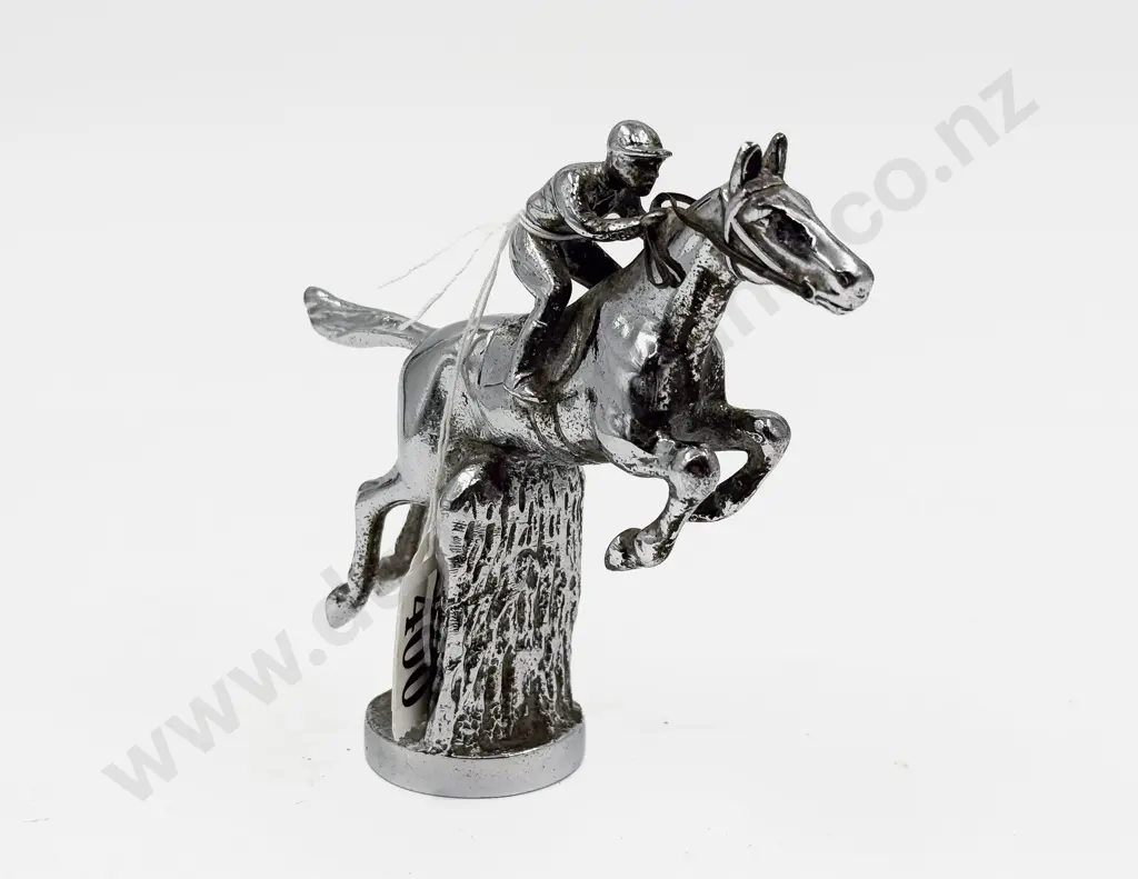 C1930 Style Horse & Jockey Car Mascot Image 1++
