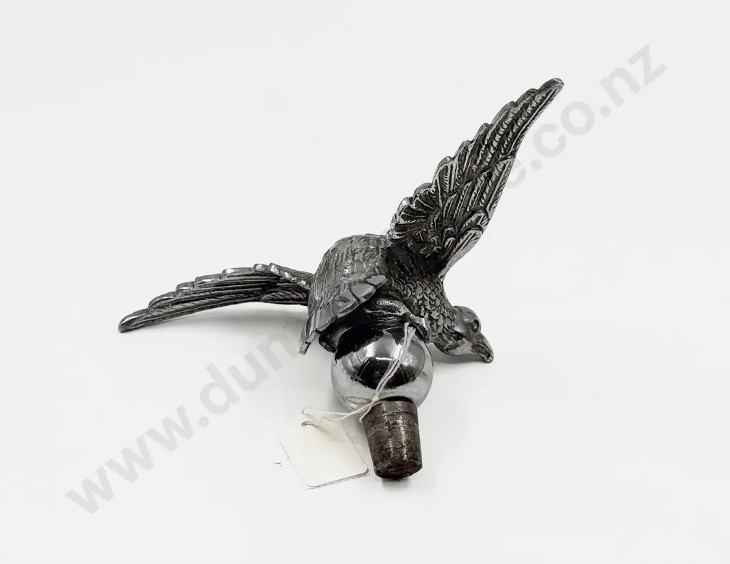 Desmo Eagle on Ball Car Mascot Image 1++