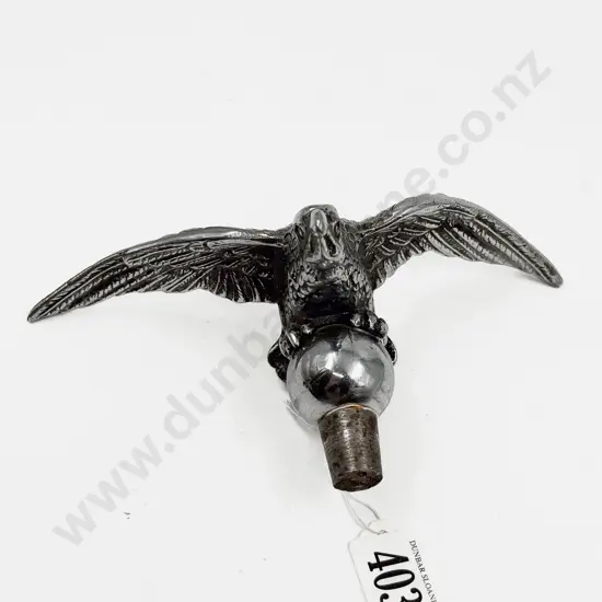 Desmo Eagle on Ball Car Mascot