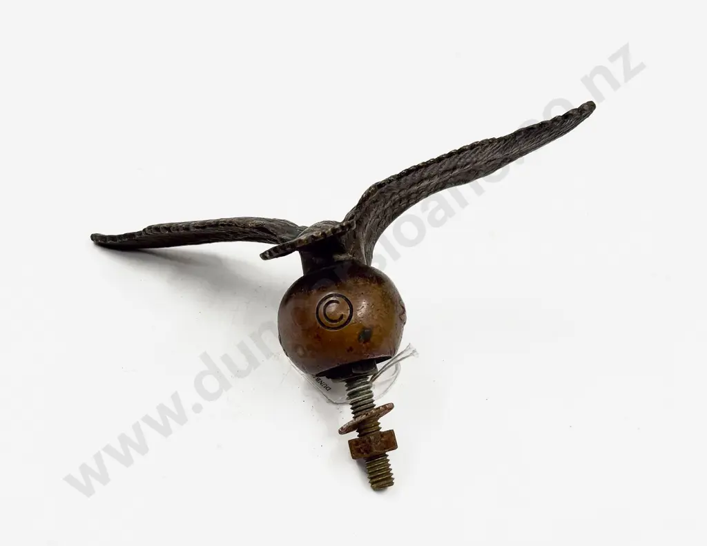 Vintage National Highways Association Eagle Car Hood Ornament Image 1++