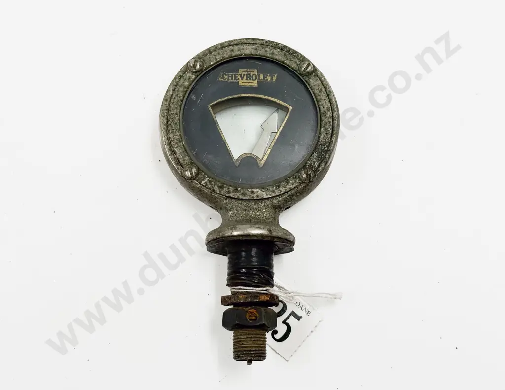 Chevrolet Moto Meter on 'Dog Bone' Radiator Cap and Other Image 1++