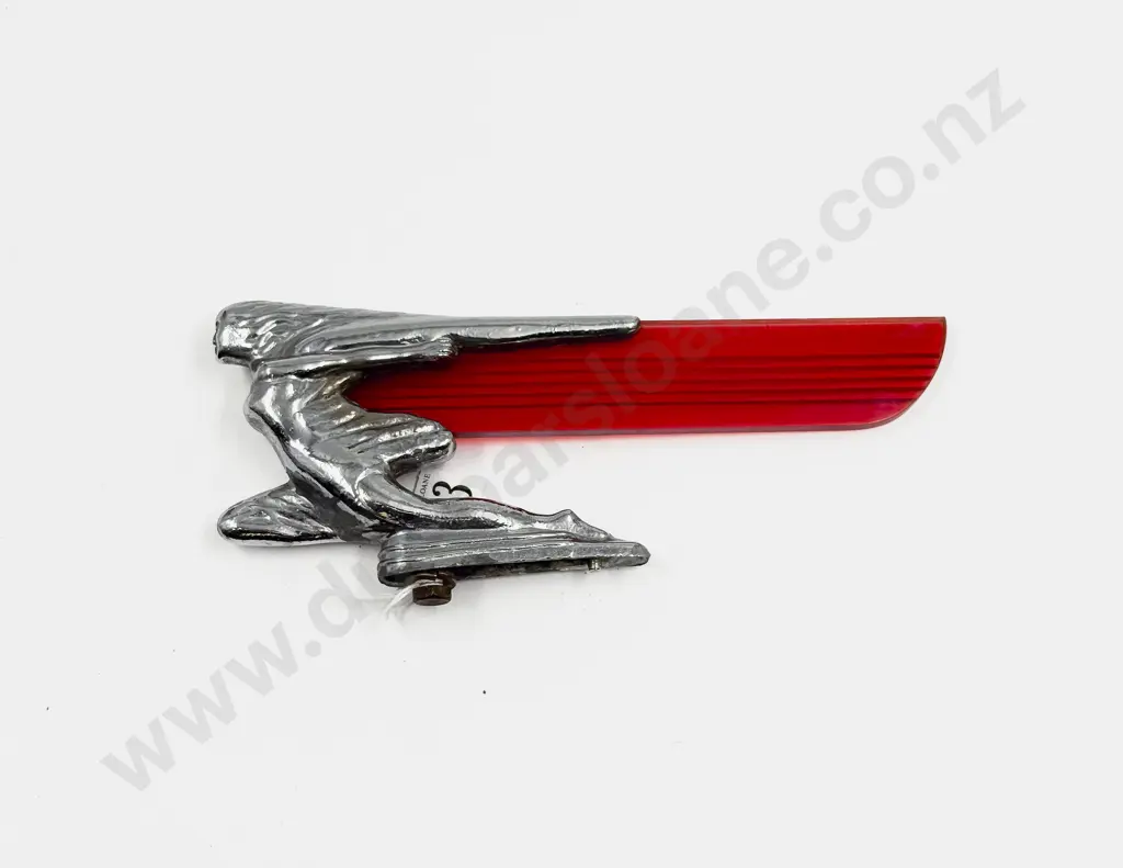 Art Deco Dart Enco Company Winged Flight Car Hood Ornament Image 1++