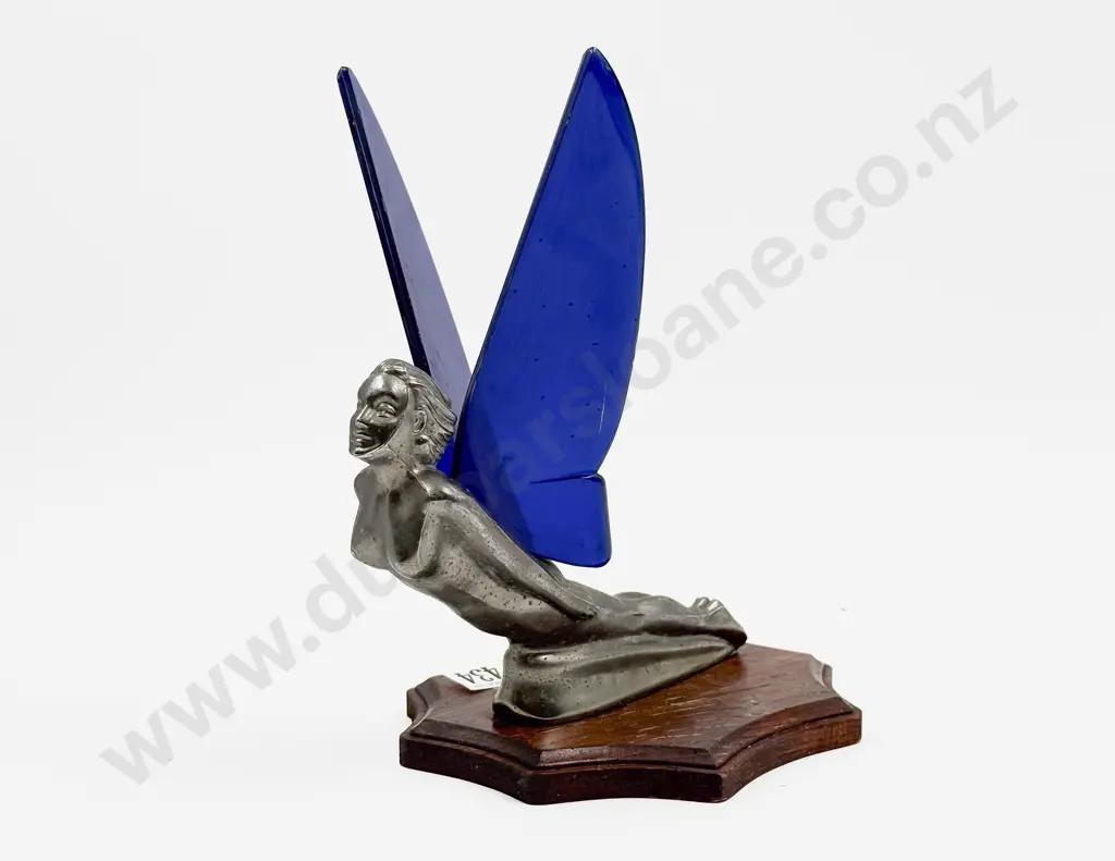 Vintage Flying Lady Car Hood Ornament Image 1++