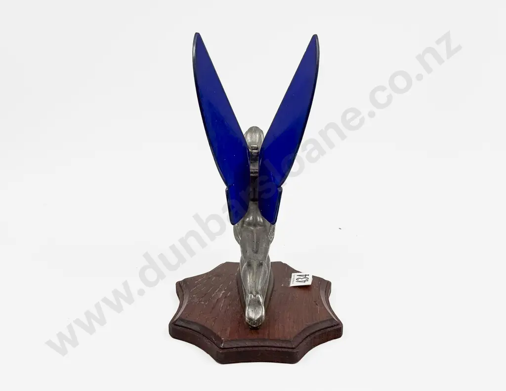 Vintage Flying Lady Car Hood Ornament Image 1++