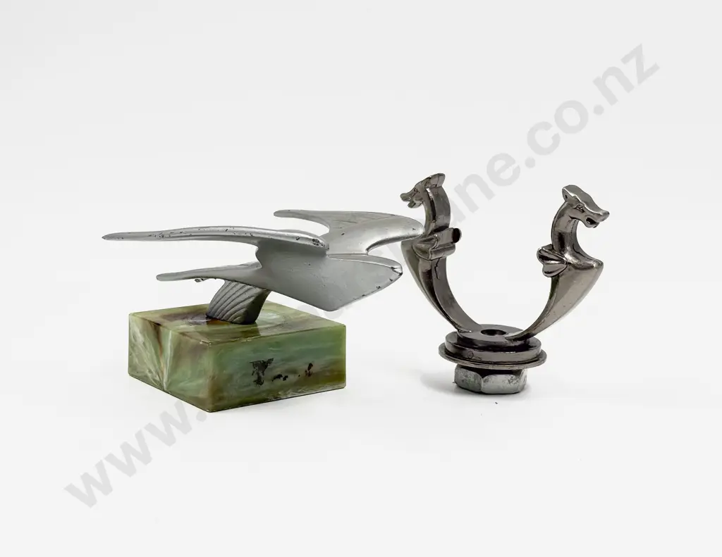 Desmo Type Swift/Swallow Car Mascot and New Twin Winged Horse Mascot Image 1++