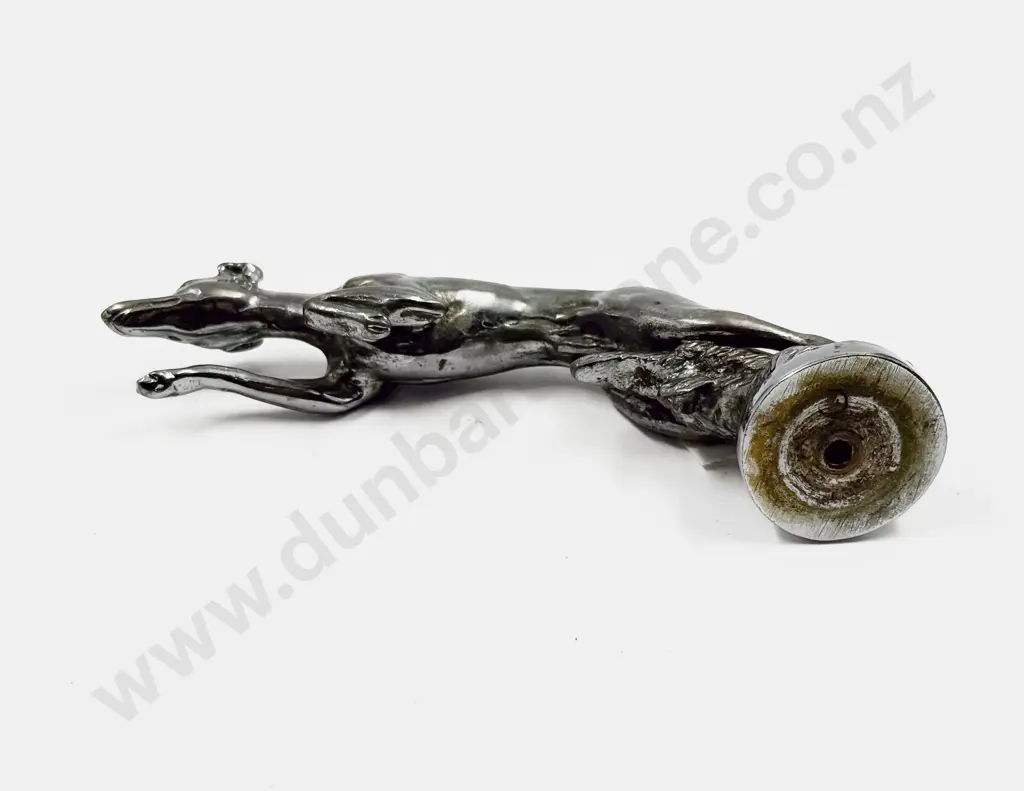 Louis Lejeune Ltd Running Greyhound Hood Ornament Image 1++