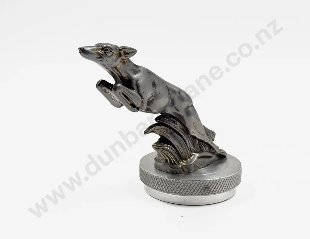 Art Deco Style Greyhound Car Mascot Image 1++