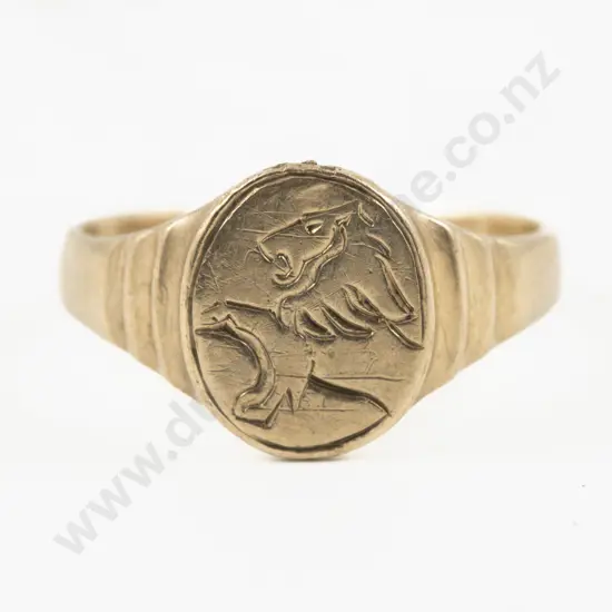 9ct Signet Ring