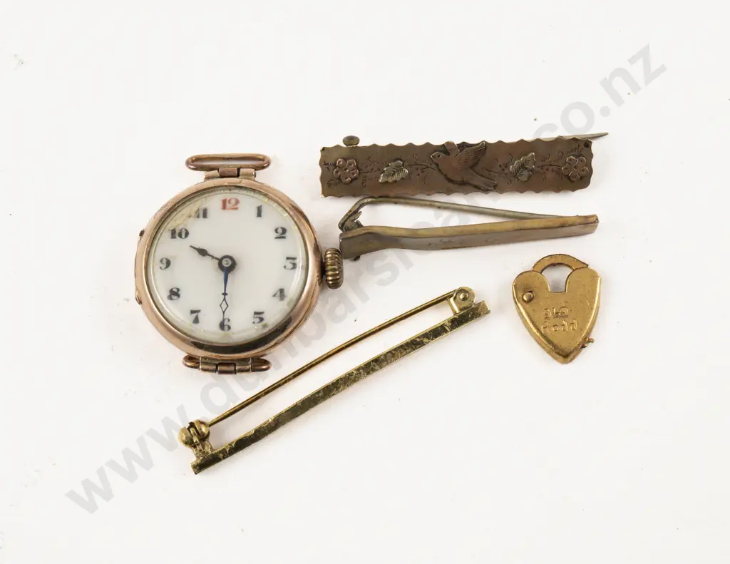 9ct Gold Pieces for Scrap and Plated Image 1++