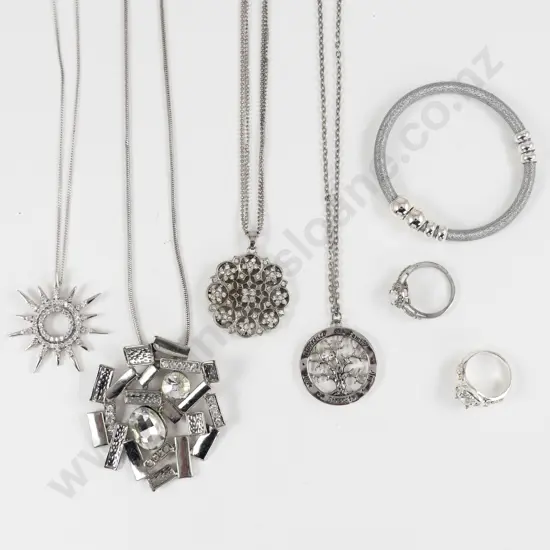Collection of Rhinestone and Assorted Costume Jewellery