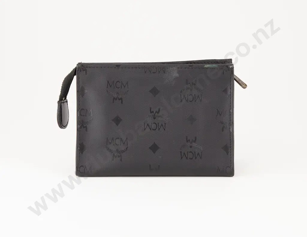 MCM Printed Logo Vanity Purse Image 1++