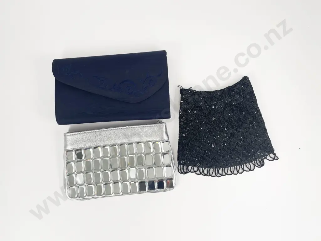 Collection of Three Evening Bags Image 1++