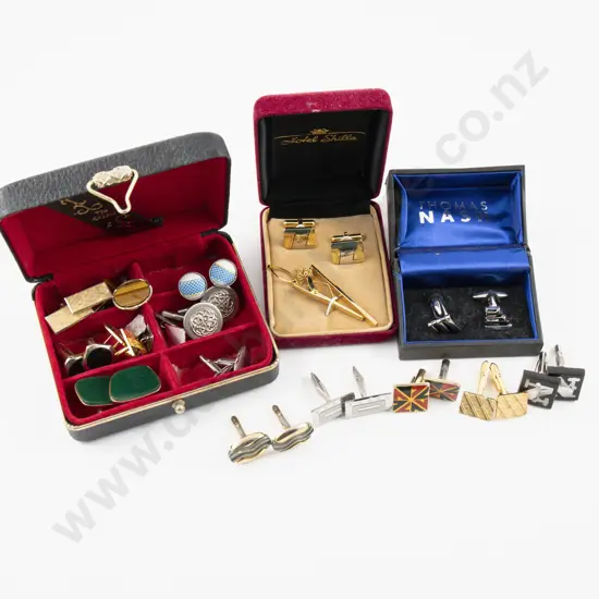 Collection of Assorted Cuff Links