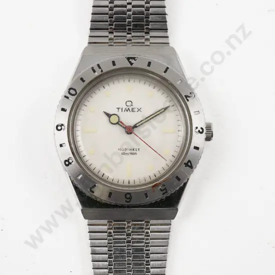 Timex Q Hodinkee Stainless Steel Quartz Gents Wrist Watch
