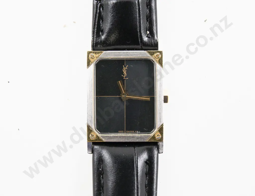 Yves Saint Laurent Two Tone Ladies Wrist Watch Image 1++