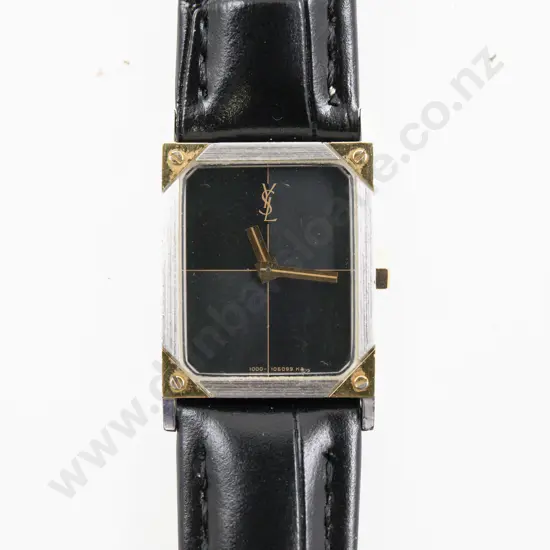Yves Saint Laurent Two Tone Ladies Wrist Watch