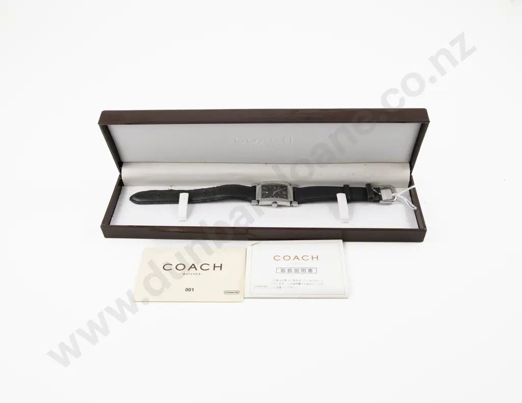 Boxed Coach Quartz Ladies Wrist Watch Image 1++
