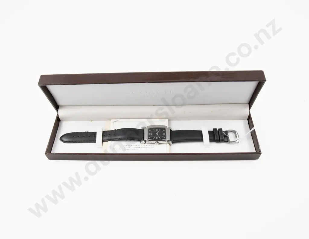 Boxed Coach Quartz Ladies Wrist Watch Image 1++