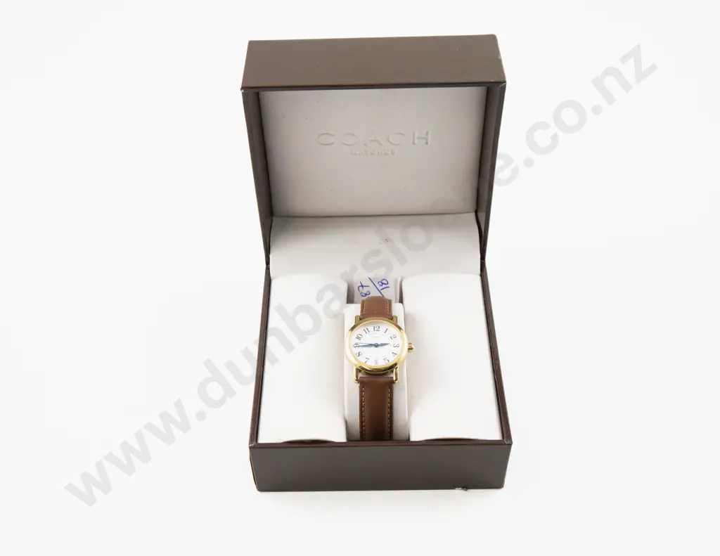 Boxed Coach Quartz Ladies Wrist Watch Image 1++