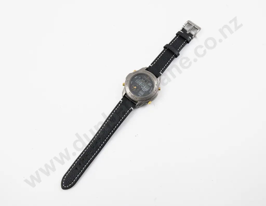 Citizen Thunderbird Titanium Chronograph Gents Wrist Watch Image 1++
