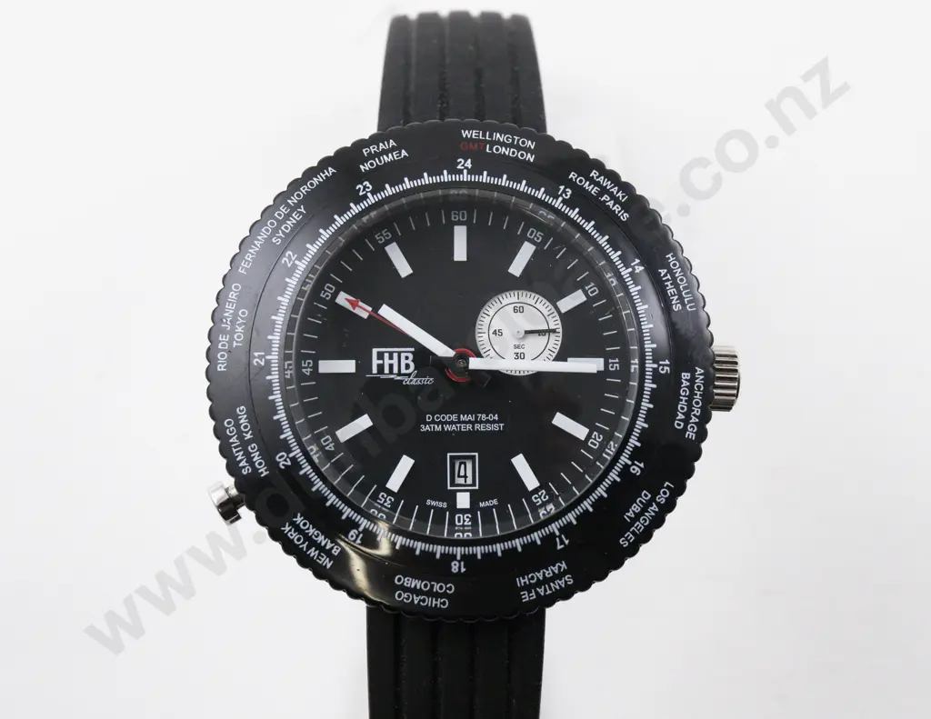 Felix Huber Basel F-505 Quartz Gents Wrist Watch Image 1++