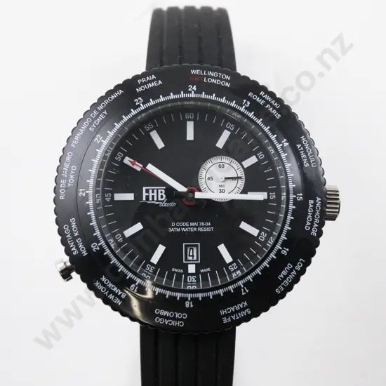 Felix Huber Basel F-505 Quartz Gents Wrist Watch