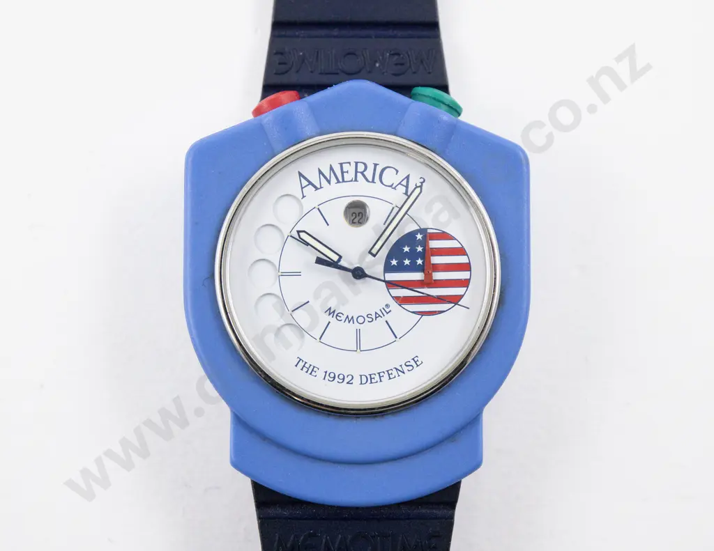 Memotime Memosail "America" Wrist Watch Image 1++