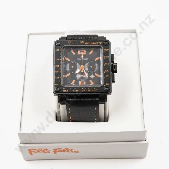 Boxed Folli Follie Chronograph Gents Wrist Watch